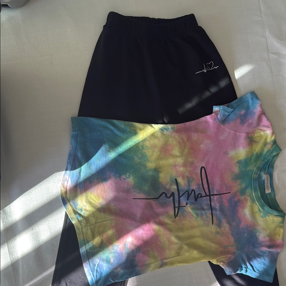 Colorful Tie-Dye Skirt